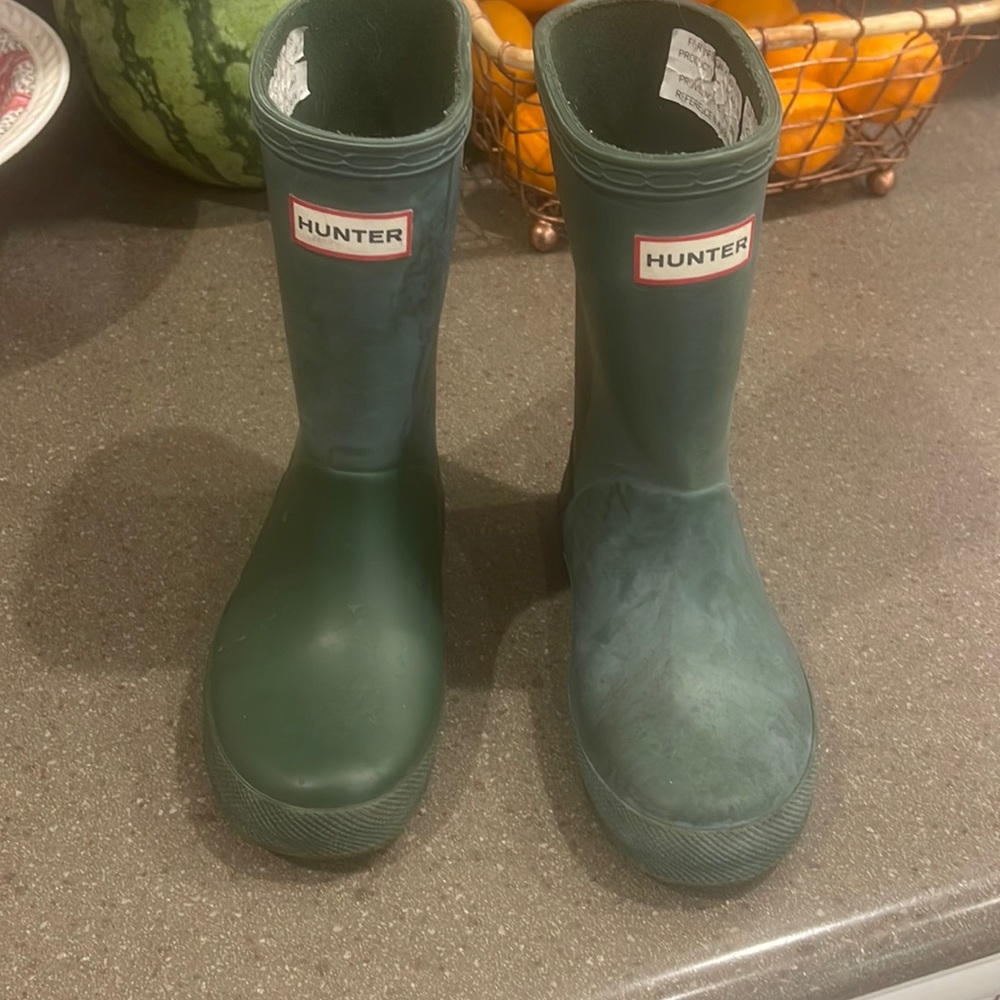 Kids hunter rain boots